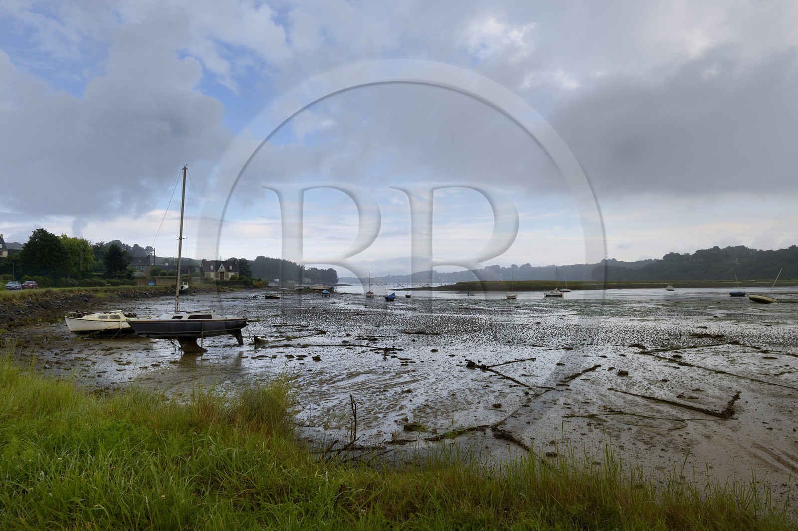 France, Finistère (29), Baie de Morlaix, Anse de Terenez