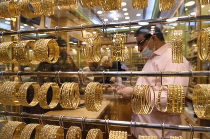 Sultanat d'Oman, Mascate, vieux Mascate, le souk de Muttrah, quartier des bijoutiers