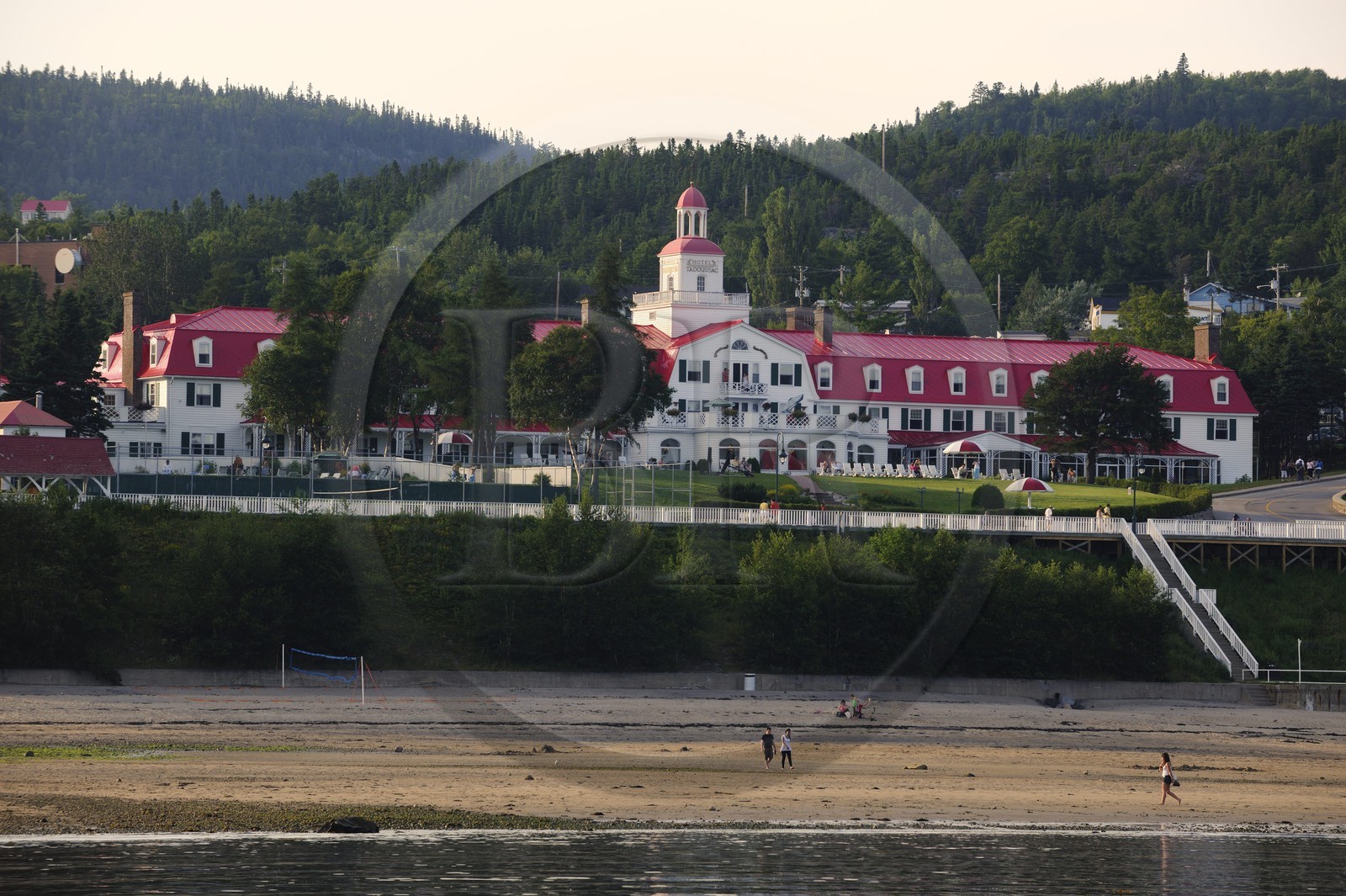 Canada, province de Québec, région du Manicouagan, Tadoussac, le Grand Hôtel (1866)