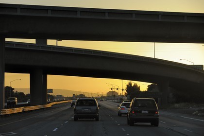 Etats-Unis, Californie, San Francisco, autoroute 101 au sud de San Francisco