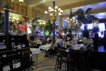 France, Paris (75), Galerie Colbert, restaurant le Grand Colbert
