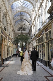 France, Loire-Atlantique (44), Nantes, le passage Pommeraye