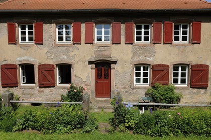 France, Bas-Rhin (67), région de Schirmeck, maison de l'ancienne communauté Mennonite de Salm