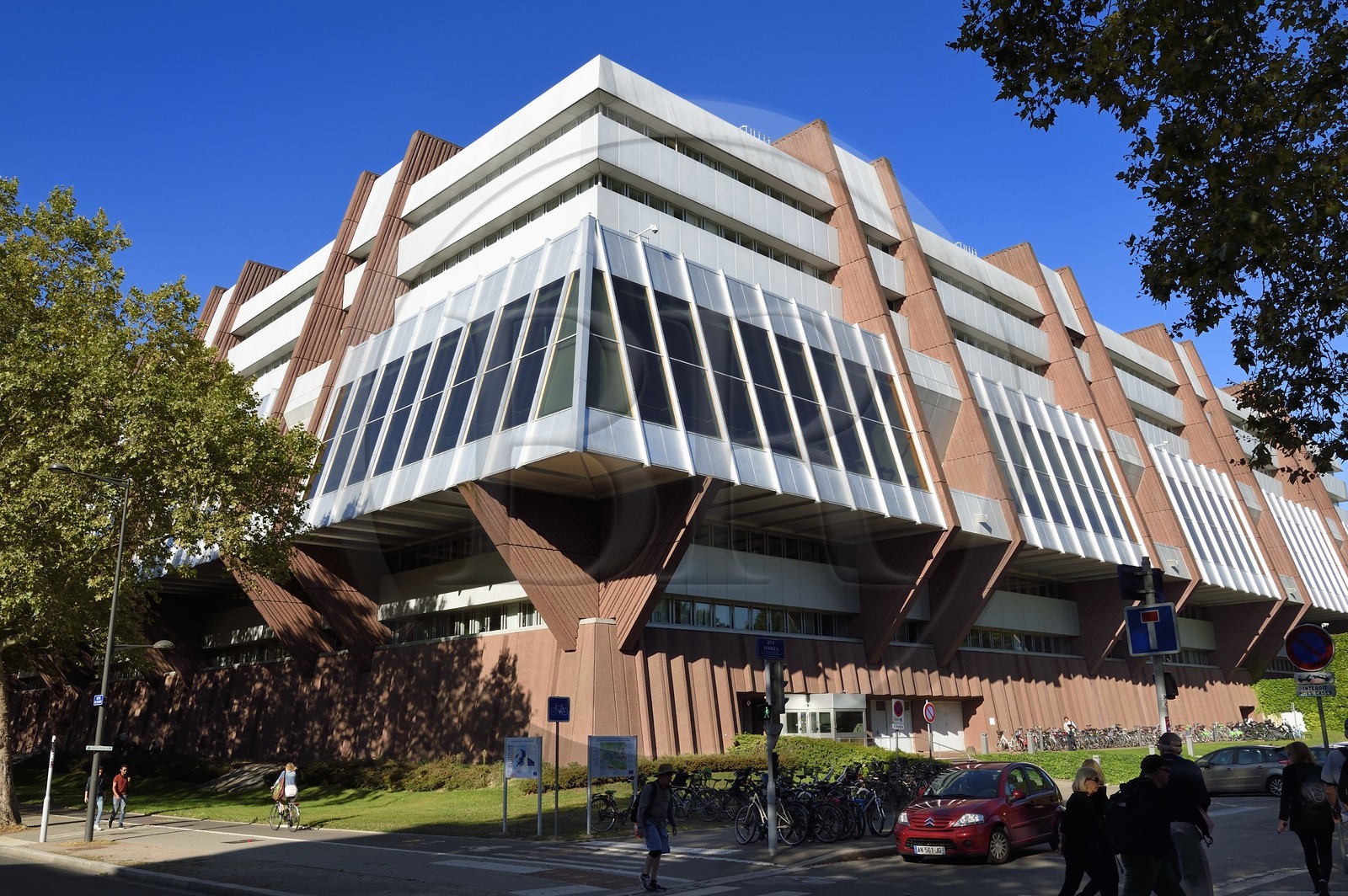France, Bas Rhin, Strasbourg, European district, the Palace of Europe, seat of the Council of Europe