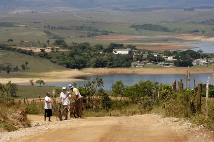 Brazil, Minas Gerais state, Carrancas area south of Sao Joao del Rei, the Rio Grande (Gold Route, Estrada Real)
