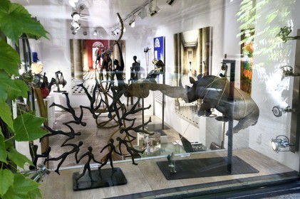 France, Alpes-Maritimes (06), Saint Paul de Vence, la Galerie Frederic Got