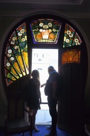 France, Meurthe-et-Moselle (54), Nancy, la maison Bergeret de style Art Nouveau