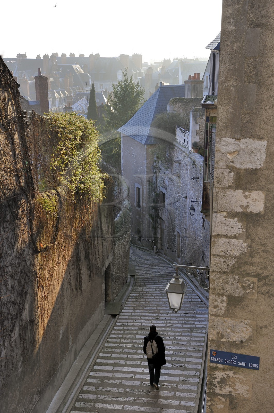 France, Loir et Cher, Blois, Rue des Papegaults