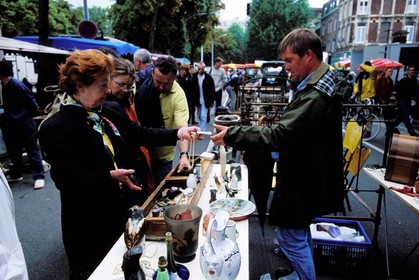 France, Nord, Lille, la Braderie de Lille, which takes place each year in September