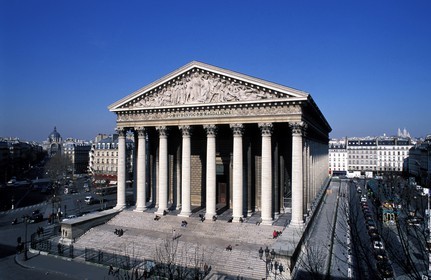 France, Paris (75), l' église de la Madeleine