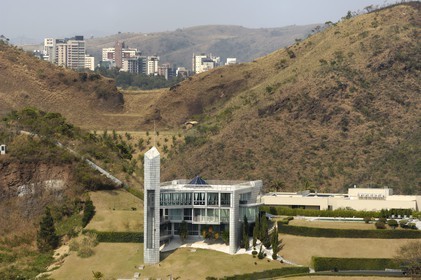 Brazil, Minas Gerais state, Belo Horizonte, luxurous villa on the Mangabeiras mountains