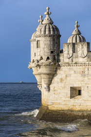 Portugal, Lisbon, Belem, Belem Tower (Torre de Belem), listed as World Heritage by UNESCO