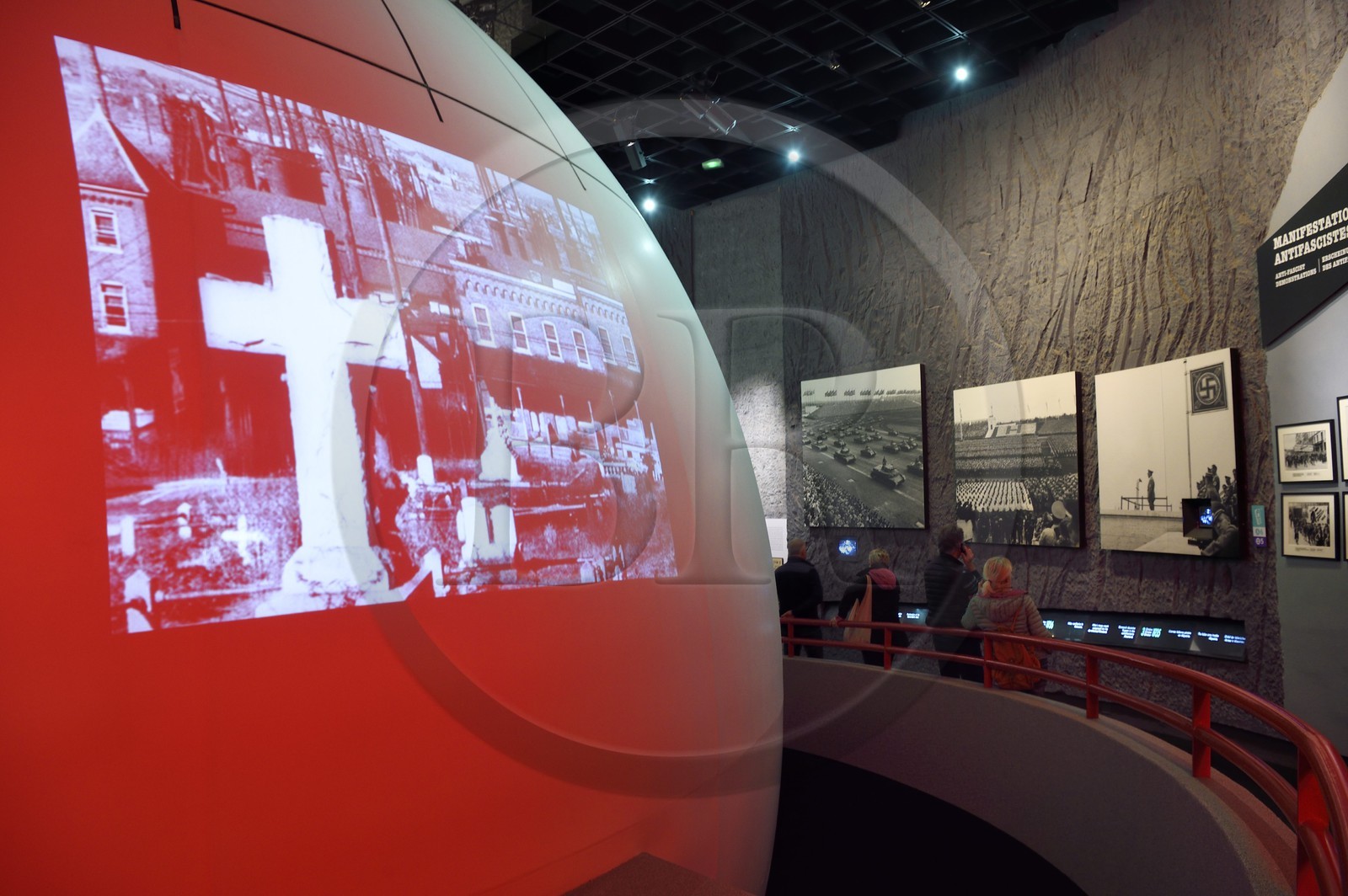 France, Calvados (14), Caen, le Mémorial pour la Paix