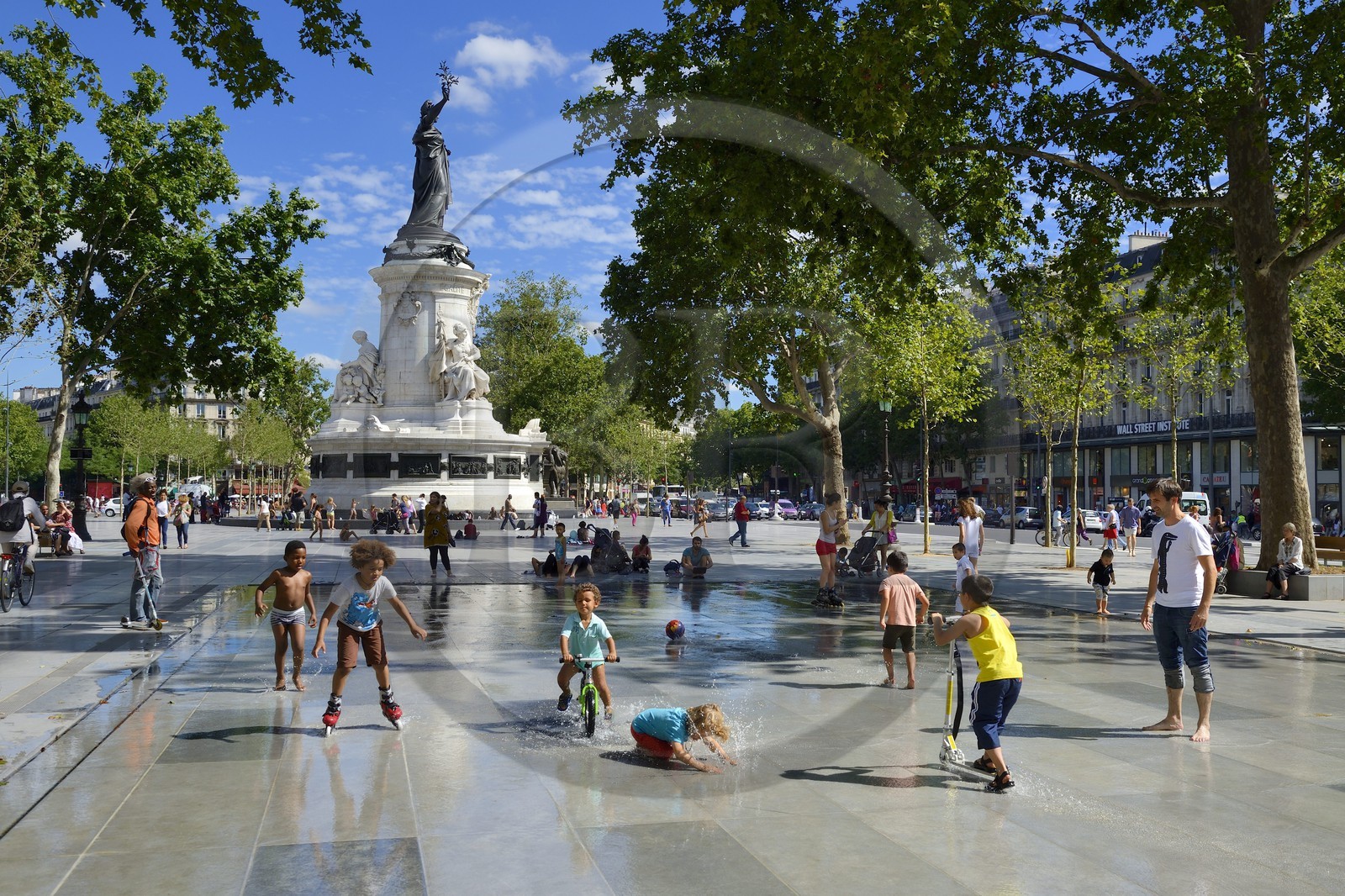 France, Paris, place de la République
