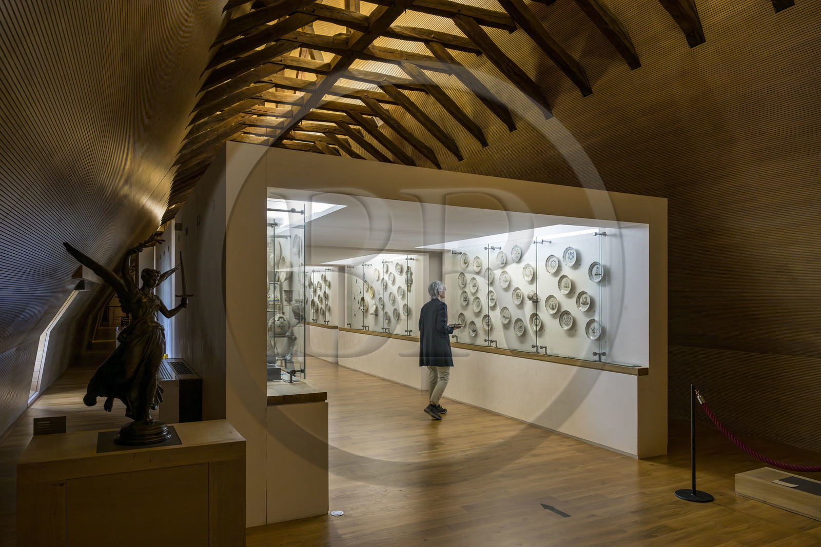 France, Nièvre (58), Nevers, musée de la Faïence et des Beaux-Arts,