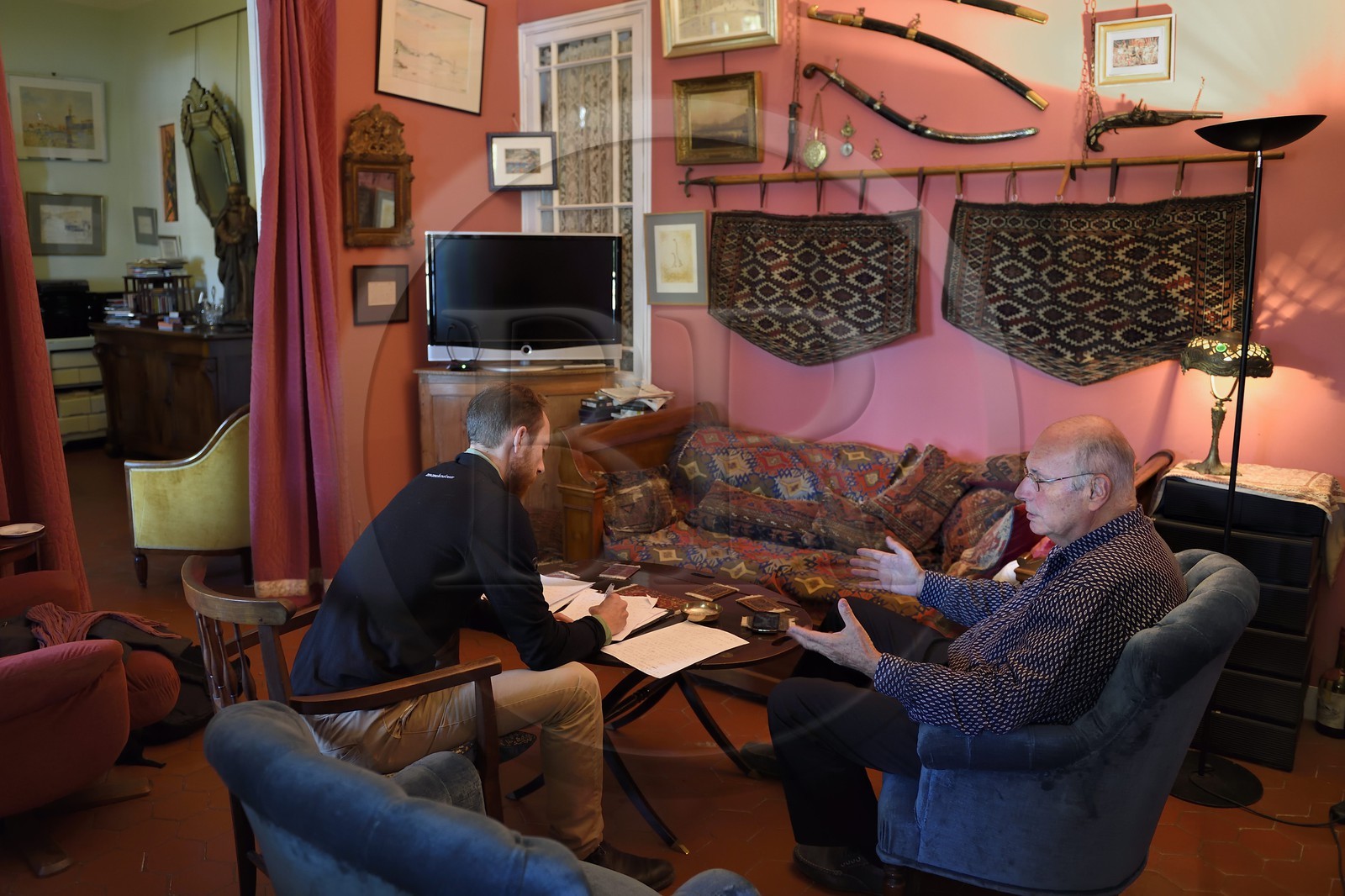 France, Var (83), la rade de Toulon, La Seyne-sur-Mer, quartier de Tamaris, Boris Cyrulnik