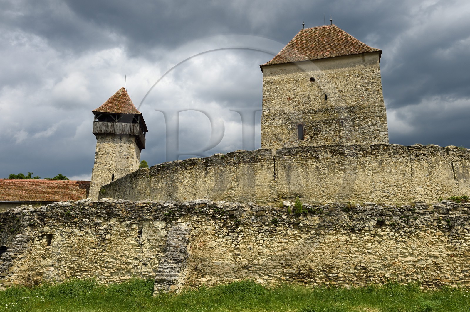 Romania, Transylvania, citadel of Calnic listed as World Heritage by UNESCO