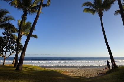 France, Ile de la Reunion, Petite-Ile sur la côte sud, plage de Grand-Anse