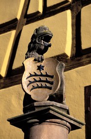 France, Haut-Rhin (68), Route des vins d' Alsace, Riquewihr, labellisé Les Plus Beaux Villages de France