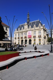 France, Seine-Saint-Denis (93), Saint-Denis, l'Hôtel de Ville