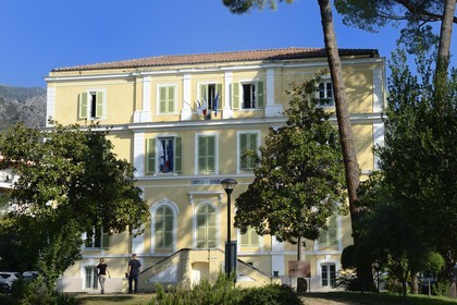 France, Haute-Corse (2B), Corte, l'Hôtel de ville
