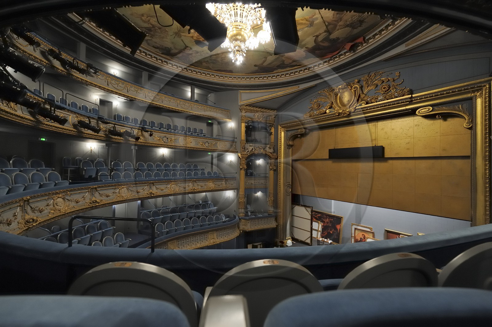 France, Loire-Atlantique (44), Nantes, l'opéra et théatre Graslin