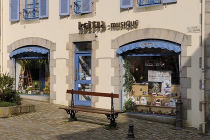 France, Finistère (29), Quimper, boutique Keltia place au beurre