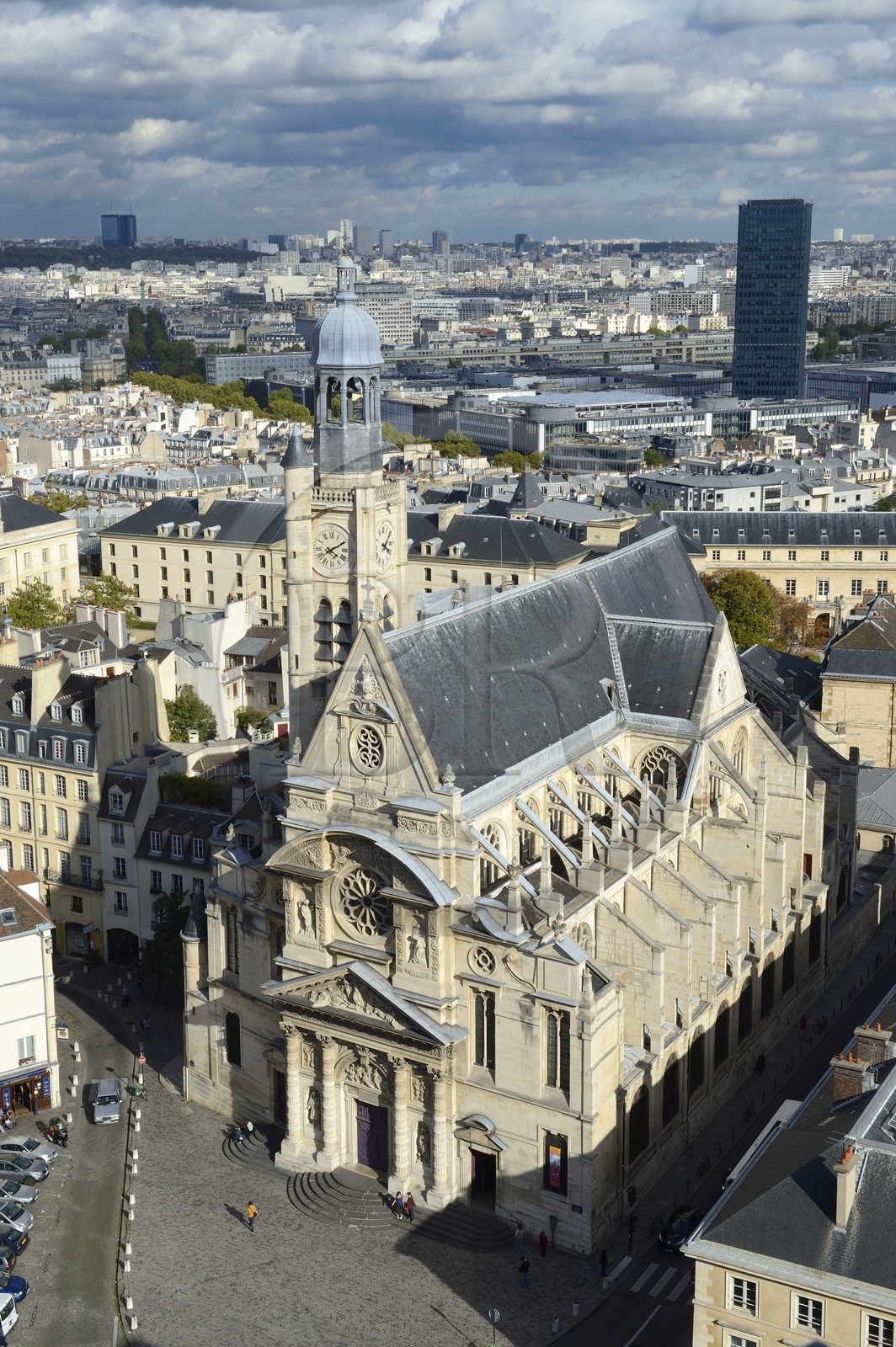 France, Paris (75), Quartier Latin, église Saint-Étienne du Mont
