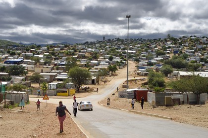 Namibie, région de Khomas, Windhoek, township de Katutura