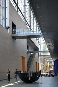 France, Bas-Rhin (67), Strasbourg, Musée d'Art Moderne et Contemporain de Strasbourg (MAMCS) de l'architecte Adrien Fainsilber