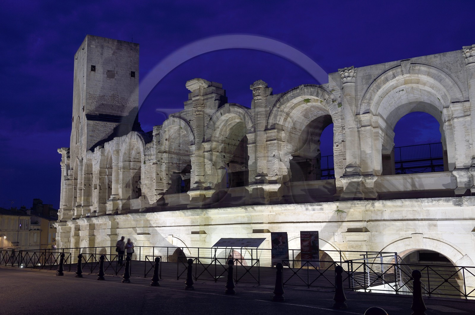 France, Bouches du Rhone, Arles, the Arenas, Roman Amphitheatre 80-90 AD, Historical monument, listed as World Heritage by UNESCO