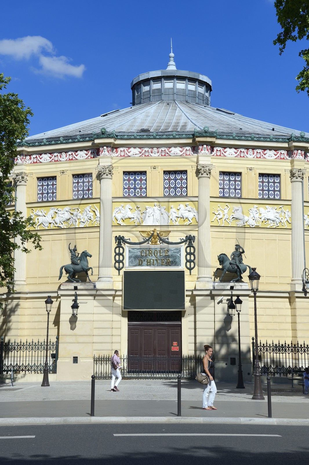 France, Paris, Boulevard Beaumarchais, the Cirque d'Hiver (the Winter Circus)