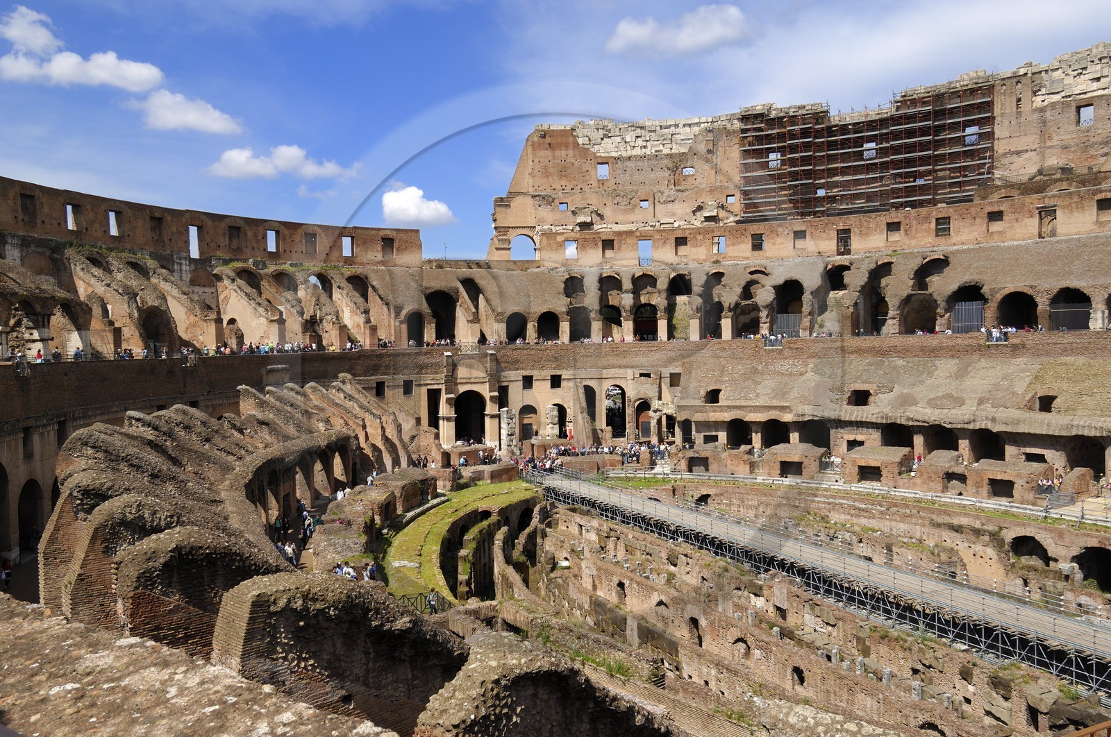 Italie, Latium, Rome, centre historique classé Patrimoine Mondial de l'UNESCO, le Colisée