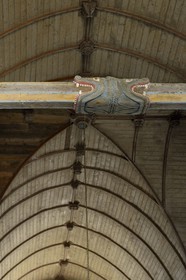 France, Finistere, Lannedern, the Church of St. Edern