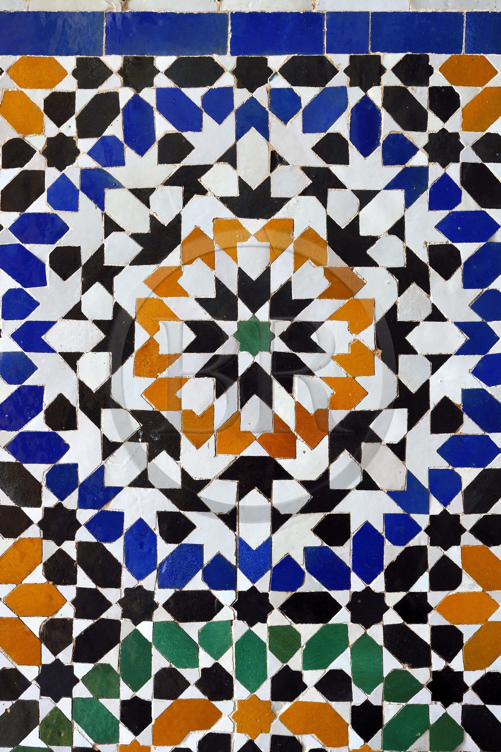 Morocco, High Atlas, Marrakech, Imperial city, Medina listed as World Heritage by UNESCO, Bahia Palace