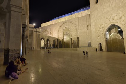 Morocco, Casablanca, Grand Hassan II Mosque