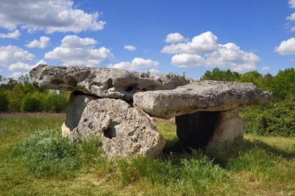 France, Charente (16), Saint-Brice,  dolmen de Garde-Épée