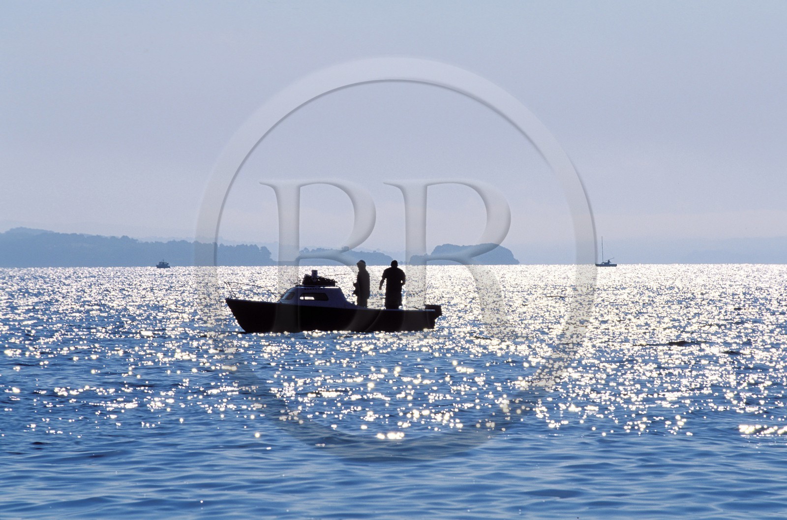 France, Finistere, fishing boat in Brest port