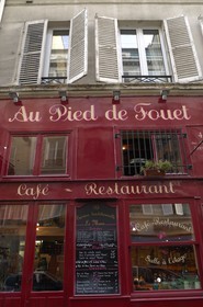 France, Paris (75), restaurant Au pied de Fouet rue de Babylone
