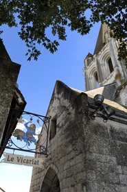 France, Indre-et-Loire (37), Loches, la collégiale Saint-Ours