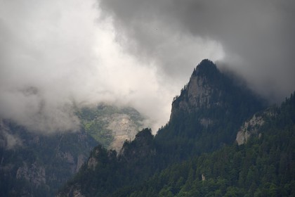 Romania, Transylvania, Brasov region, the Fagaras Mountains in the Southern Carpathians