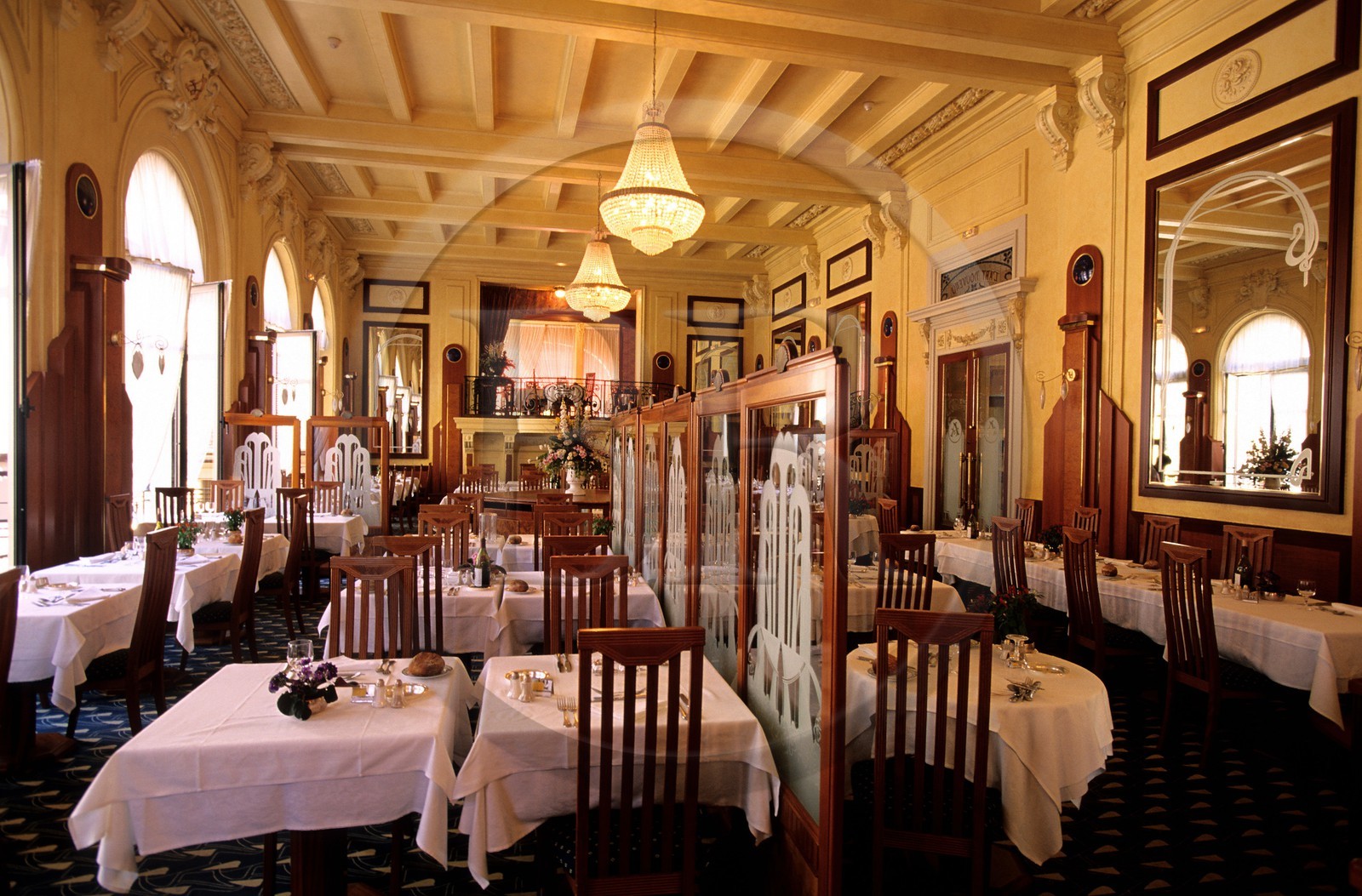 France, Savoie (73), Aix-les-Bains, le Palace Hôtel Astoria place des thermes