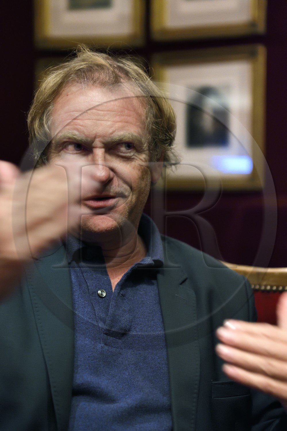 France, Paris (75), Hotel Westin, l'écrivain Didier Van Cauwelaert