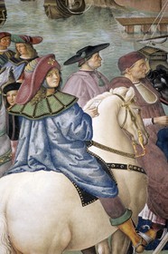 Italy, Tuscany, Siena, Duomo, Piccolomini library (Pie II)