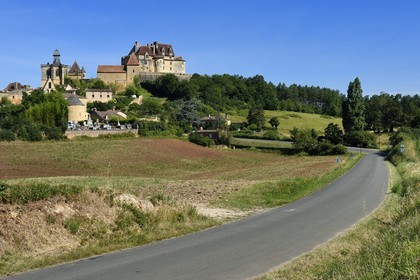 France, Dordogne (24), Perigord Pourpre, le château de Biron
