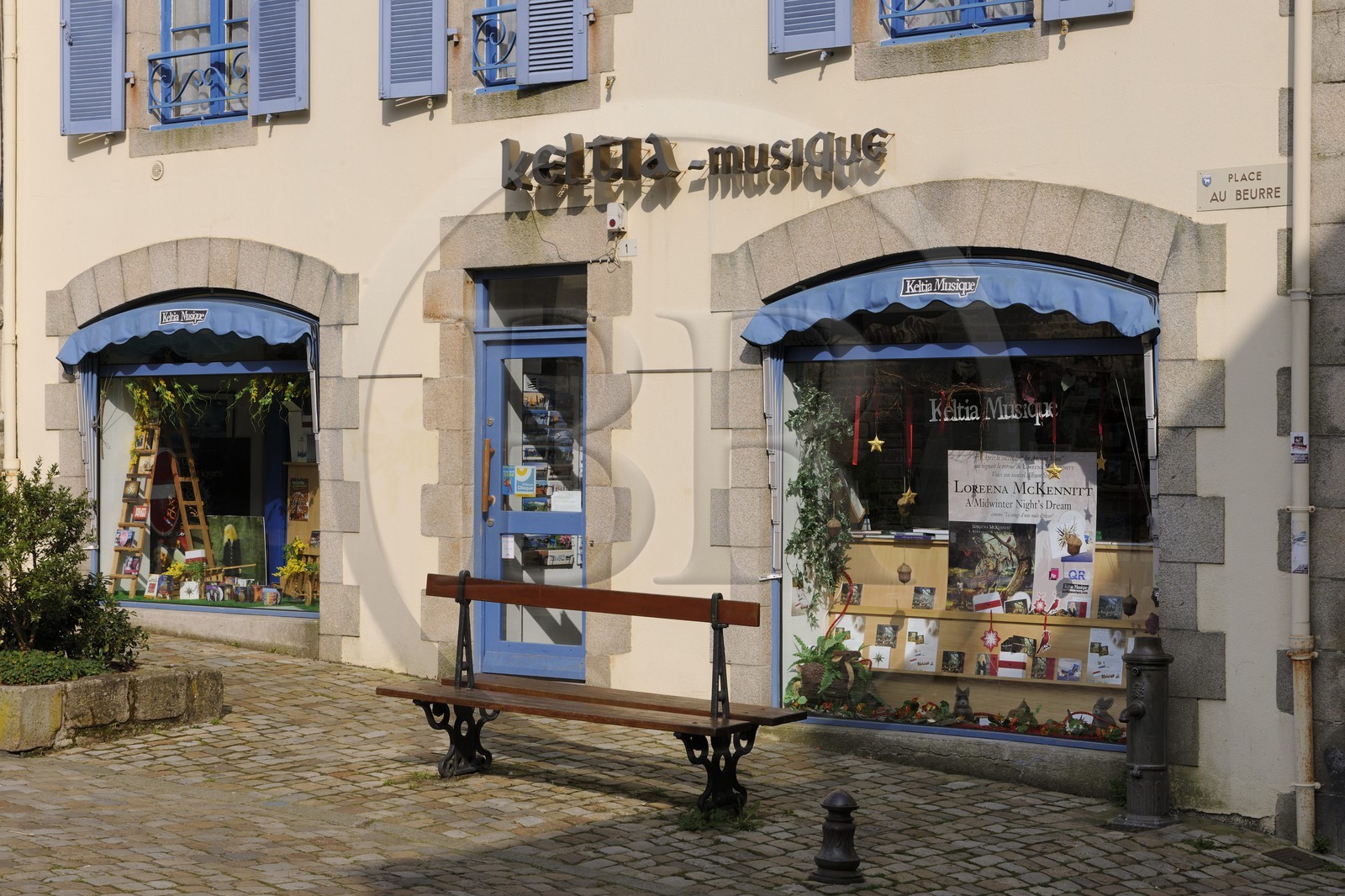 France, Finistère (29), Quimper, boutique Keltia place au beurre
