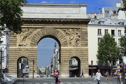 France, Paris (75), la Porte Saint-Martin