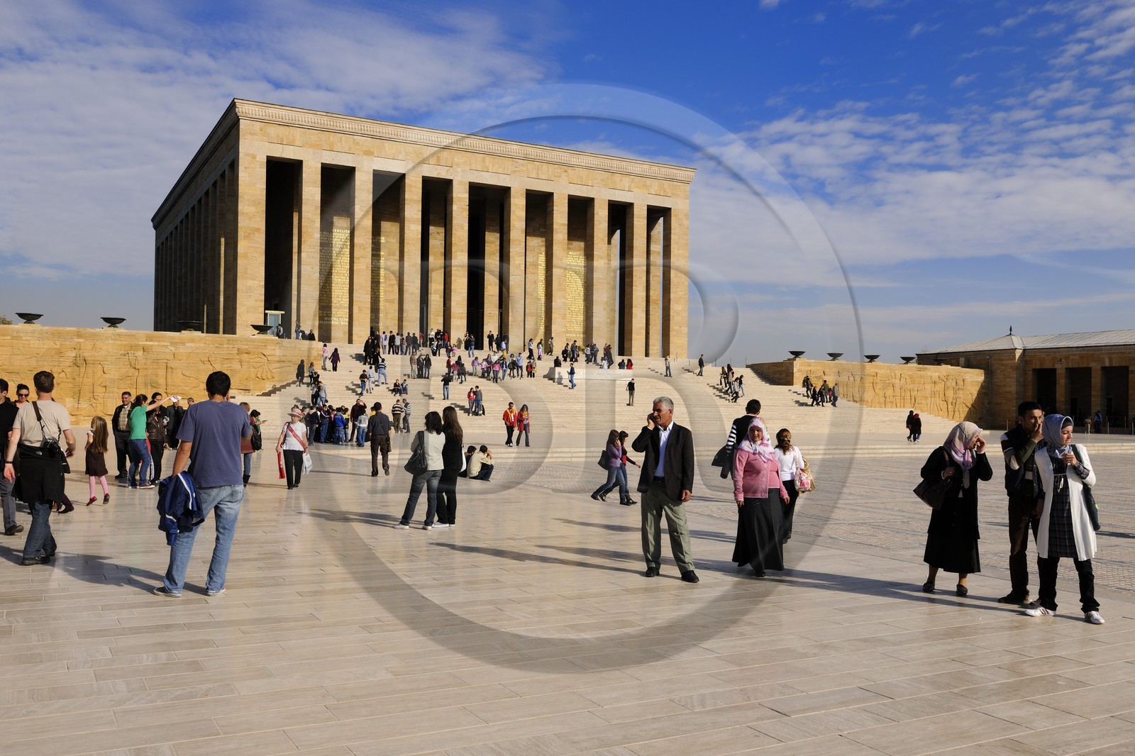 Turquie, Anatolie centrale, Ankara, le mausolée d'Atatürk