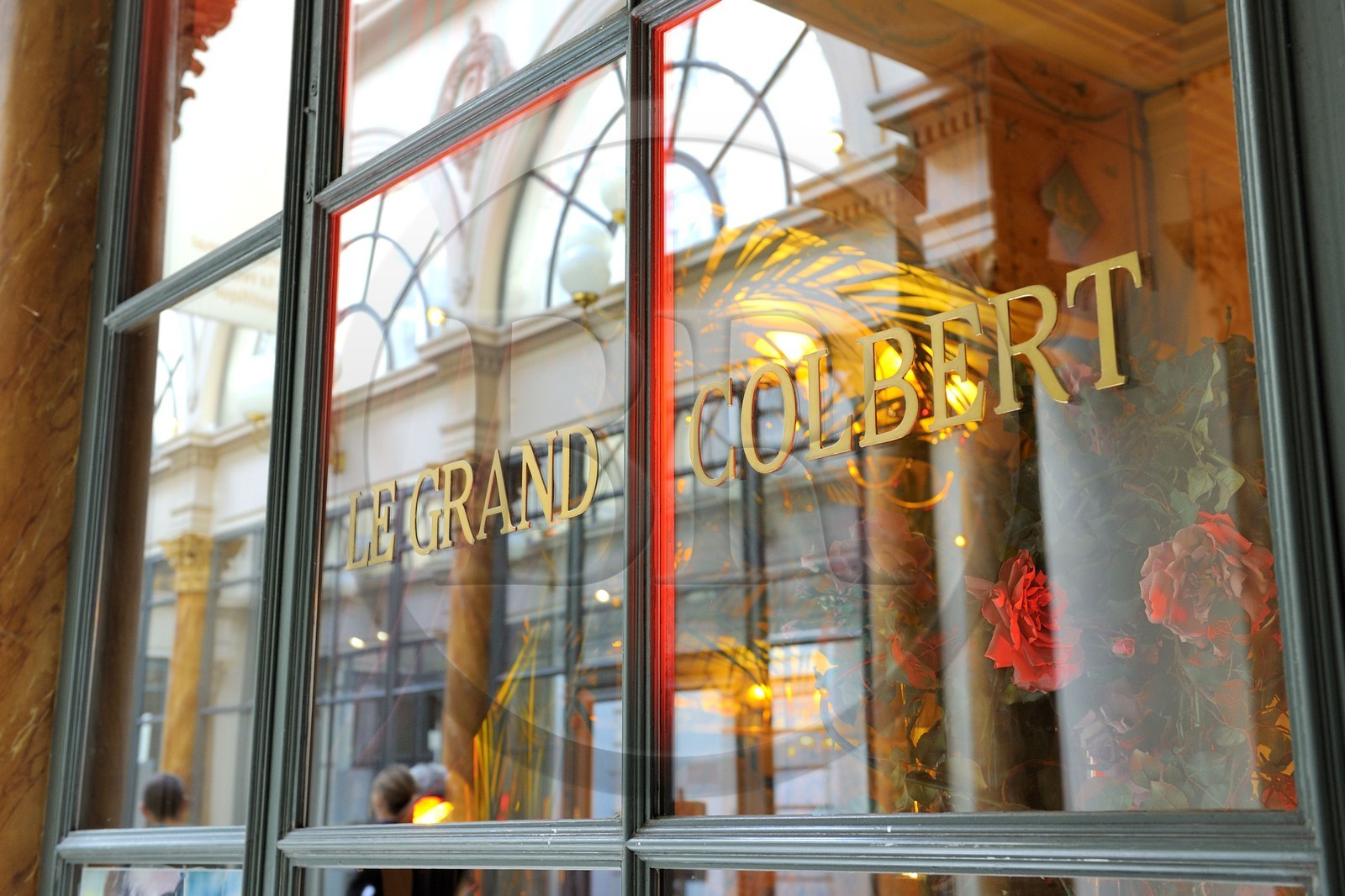 France, Paris (75), Galerie Colbert, restaurant le Grand Colbert