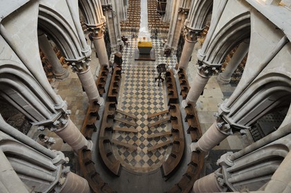 France, Côte d'Or (21), Semur-en-Auxois, l'église Notre-Dame